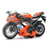 BOBUEXER - Authentic Die-Cast Motorcycles with Music Lighting,Diecast Motorcycle Toys for Age 2-4,Toy Moto Bike for Kids and Collectors Age 3-5(Orange) view 1