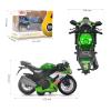 BOBUEXER - Authentic Die-Cast Motorcycles with Music Lighting,Diecast Motorcycle Toys for Age 2-4,Toy Moto Bike for Kids and Collectors Age 3-5(Green)  view 2