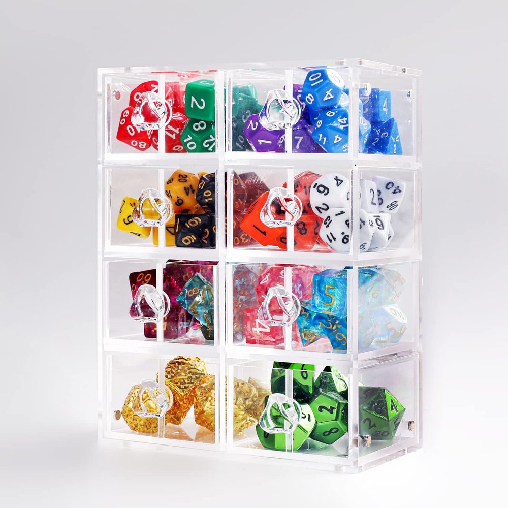KakapopoTCG Dice Goblin Archive - Dice Display & Storage Dice Box for Dice Sets, Dice Collections, DnD Items, TTRPG
