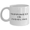 Happiness is Juggling. Juggling 11oz 15oz Mug, Best Juggling, Cup For Friends view 1