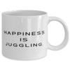 Happiness is Juggling. Juggling 11oz 15oz Mug, Best Juggling, Cup For Friends view 2
