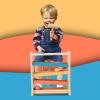 Twefex Montessori Ball Tracker, Award Winning Durable Pound A Ball Drop Toy, Early Developmental Montessori Toys, Wooden Toys for Toddlers 1-3 Year Old - Great Birthday Gift view 2