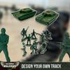 USA Electric Express Train Set for Kids Ages 4-8 - Military Toy Polar Train Model with Helicopter, Tank, Soldiers & Tracks - Around The Tree Fun Birthday Gift for Boys Ages 2-4 view 4