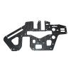 STASRC 2Pcs 450 PRO DFC Helicopter Main Frame Carbon Fiber Plate for trex Align 450 kit view 3