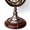 Divine Handicraft 10.2" Brass Antique Zodiac Armillary Sphere Globe view 2