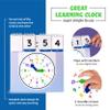 SPARK INNOVATIONS Learning Clock Teach Telling The Time Homeschool and Classroom Teaching Resources Educational Supplies Interactive Digital and Analog Clock Activity Set for Home and School view 3