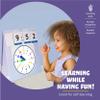 SPARK INNOVATIONS Learning Clock Teach Telling The Time Homeschool and Classroom Teaching Resources Educational Supplies Interactive Digital and Analog Clock Activity Set for Home and School view 4