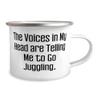 Epic Juggling 12oz Camper Mug, The Voices in My Head are Telling Me to Go Juggling, Beautiful for Friends, Holiday view 2
