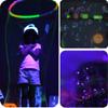 QuarkPod Black Light Glow Giant Bubble Mix - Make 12-24 Gallon Glow Bubble Refill Solution | Made in USA | Non Toxic Bubbles for Kids | Glow in The Dark Neon Party | for Any Bubble Machine (Green) view 4