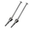 Abendor 2Pcs/Set CVD Shaft Axle PX9200-28 Wheel Drive for 1/12 1/10 9200 9200E 9205E 9206E RC Car Truck Spare Parts view 1