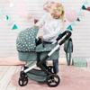 Bayer: Pram Xeo: Stars Green & White - Matching Handbag, Adjustable Handle, Dolls Up to 20", Ages 3+ | Baby Dolls | Dress Up view 4