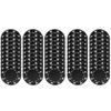 Poker Chips ? 50-Piece Set of 11.5-gram Blackjack Chips with Suited Design ? Made of Composite Resin for Texas Holdem by Trademark Games (Black) view 1
