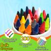 Trail maker 100 Pack Crayons Bulk for Kids, Classroom - Wholesale Bright Wax Coloring Crayons Party Favors in Bulk, 10 Per Box Art Set view 4