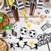 28 PCS Soccer Cake Topper Soccer Ball Player Cake Decorations for Soccer Birthday Party Sport Party Supplies view 4