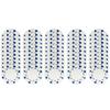Poker Chips ? 50-Piece Set of 11.5-gram Blackjack Chips with Suited Design ? Made of Composite Resin for Texas Holdem by Trademark Games (White) view 1