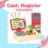 RedCrab Cash Register Toy for Kids,Toddler Store Pretend Plays Supermarket Calculator Cash Register Gift with Scanner, Play Money, Play Food for Boys & Girls view 2
