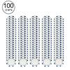 Trademark Games Poker Chips ? 100-Piece Set of 11.5-gram Blackjack Chips with Suited Design ? Made of Composite Resin for Texas Holdem (White) view 4