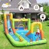 BOUNTECH Inflatable Water Slide, 8-in-1 Dual Slides Kids Water Park Jump Castle, Water Slides Inflatables for Outdoor with Splash Pool, Water Slide Bounce House for Big Kids Backyard Party Gifts view 4