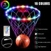 Green Bean LED Basketball Hoop Light Rim and Backboard, Remote Control Basketball Rim Light with 16 Colors 7 Flashing Mode for Playing Basketball in The Dark (Rim and Backboard not Included) view 4