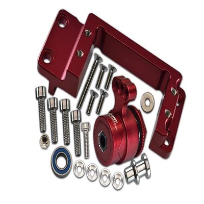 20Pc Set Upgrades Aluminum Servo Mount+25T Aluminum Servo Horn with Built-in Spring Arrma 1/5 Kraton 8S Ara110002T1 / Ara110002T2, 1/5 4Wd Outcast 8S Blx Ara5810 RC Cars by GPM (red)