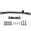1/24th Aluminium Steering Rod Tie Links RC Upgrade Steering Linkage Set for Axial SCX24 AXI90081 Deadbolt AXI00001 AXI00002 AXI00005 AXI00006 Crawler Car (Black) view 1
