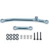 1/24th Aluminium Steering Rod Tie Links RC Upgrade Steering Linkage Set for Axial SCX24 AXI90081 Deadbolt AXI00001 AXI00002 AXI00005 AXI00006 Crawler Car (Titanium) view 1