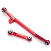1/24th Aluminium Steering Rod Tie Links RC Upgrade Steering Linkage Set for Axial SCX24 AXI90081 Deadbolt AXI00001 AXI00002 AXI00005 AXI00006 Crawler Car (Red) view 4