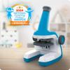 NATIONAL GEOGRAPHIC Microscope for Kids - Science Kit with an Easy-to-Use Kids Microscope, Up to 400x Zoom, Blank and Prepared Slides, Rock & Mineral Specimens, STEM Project Toy view 2