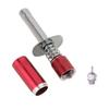 Glow Plug Igniter+N3 Hot Spark Glow Plugs,Igniter Nitro Engine Starter Tools Support AA Batteries for 1/10 Nitro Engine RC Car Buggy Truck Model PlaneRed view 2
