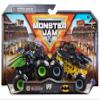 Monster Jams Dragonoid vs Batman, 1:64 Scale Double Pack view 1