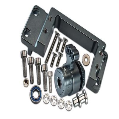20Pc Set Upgrades Aluminum Servo Mount+25T Aluminum Servo Horn with Built-in Spring Arrma 1/5 Kraton 8S Ara110002T1 / Ara110002T2, 1/5 4Wd Outcast 8S Blx Ara5810 RC Cars by GPM (Gray)