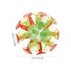 Toddmomy Glowing Suction Ball Toys 4Pcs: PVC Sensory Play Kit for Ages 3+ Indoor/Outdoor Games & Party Favors (6x6cm) view 4