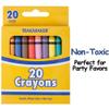 Trail maker Crayons Bulk 100 Box Set, 20 Colors Per Box, Bulk for Classroom Kids Ages 4-8, Wholesale Bright Wax Coloring Crayons view 3