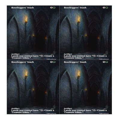 4x | Bootleggers' Stash | Extended Art | Foil or Non-Foil (Foil)