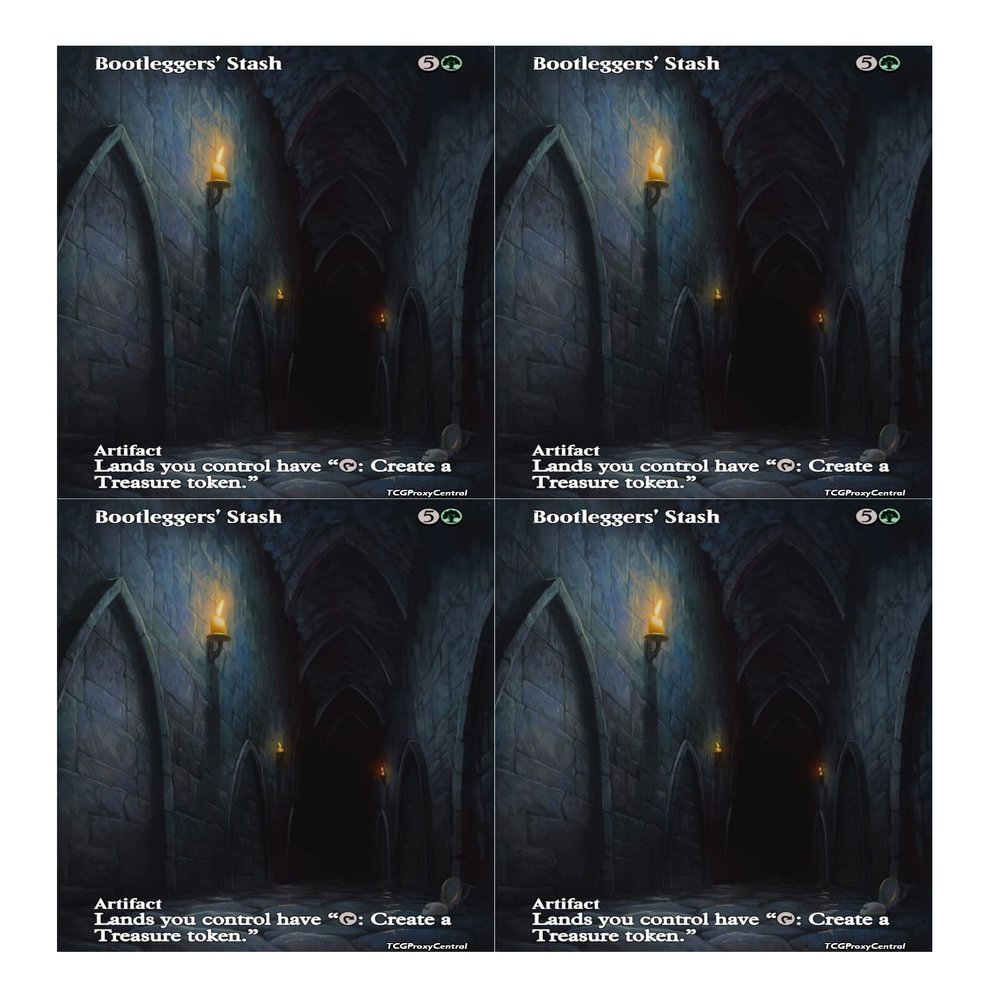 4x | Bootleggers' Stash | Extended Art | Foil or Non-Foil (Foil)