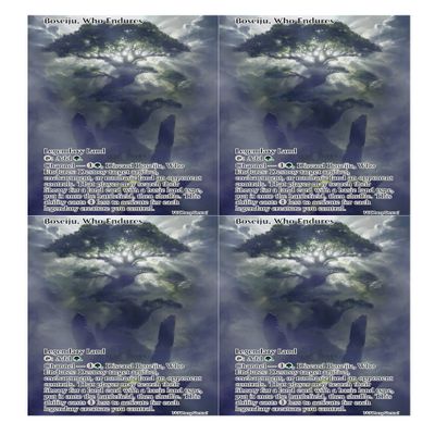 4x | Boseiju, Who Endures | Extended Art | Foil or Non-Foil (Foil)