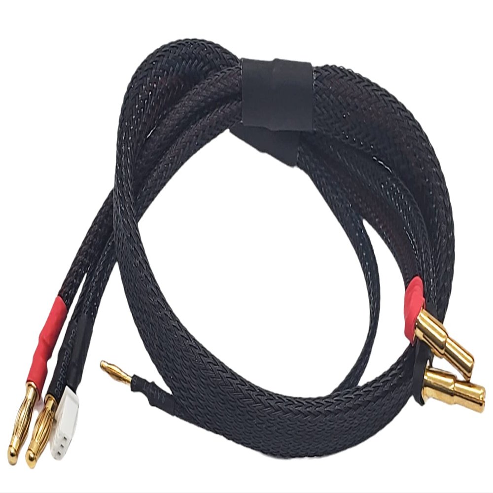 NHX RC 4.0 & 5.0mm Bullet to 4.0mm Banana Male 2S Balance Charge Lead Connector