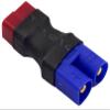 NHX RC T Plug (Deans) Female to EC3 Male Adapter Connector view 1