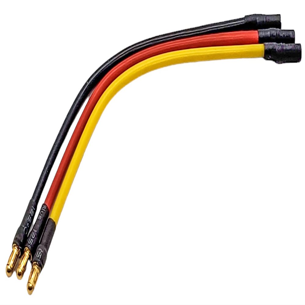 NHX RC 3.5mm Banana Plug ESC to Motor Connector 14AWG 135mm