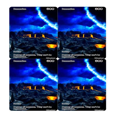 4x | Damnation | Extended Art | Foil or Non-Foil (Foil)
