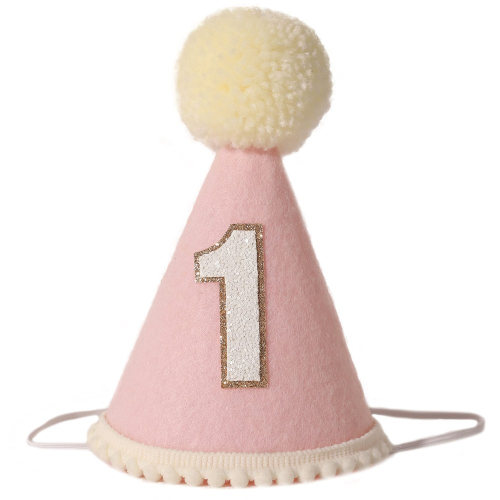 WAWUO Natural Boho Party Hat | First Birthday Cake Smash Hat | Boho Theme