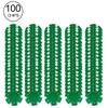 Poker Chips  100-Piece Set of 11.5-gram Blackjack Chips with Dice Design  39mm  Made of Composite Resin for Texas Holdem by Trademark Games (Green) view 4