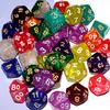 70Pieces DND Dice Set| Rainbow Galaxy Polyhedral Dice Set for Board Game view 4