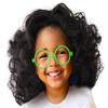 FANCYKIDS Girls Children Kids Ladies Cosplay Wig Dress Up Bag Green Glasses Blue Earrings Costume Accessories (Black) view 3