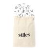 Stiles 100 Pieces Magnetic Letter Tiles, Wooden Magnetic Letters for Whiteboard, Fridge, or Magnetic Letter Board, Wood Alphabet Magnet Letters, White view 1