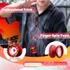 MAGICYOYO V6S Responsive Yoyo for Kids 8-12, Professional FingerSpin Trick Yo Yo for Adult, Dual Purpose Metal Yo-Yo with Unresponsive Bearing + 12 Yoyo Strings, Bearing Removal, Case Bag (Red Gold) view 2