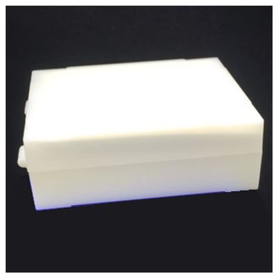 Microscope Accessories Kit Portable Lab ABS Plastic Microscope Slides Holder Microscope Slides (Color : White, Magnification : 1PC)