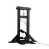 1/18 Handmade Ancient Wooden Model Medieval Mini French Guillotine Pillory Prison cage Coffinfor Creative Props Decoration Scene Halloween Decorations (Guillotine B) view 1