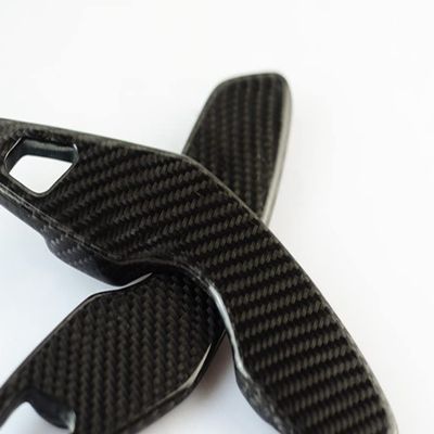 New Carbon Fiber Steering Wheel Add-On Compatible with Lexus RC 2014-2022 RC300h RC350 (One Set)