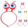 NOLITOY 4Pcs Eyes Headband: LED Headband Halloween Eyeball Eyeball Hairband for Party Cosplay Supplies view 1